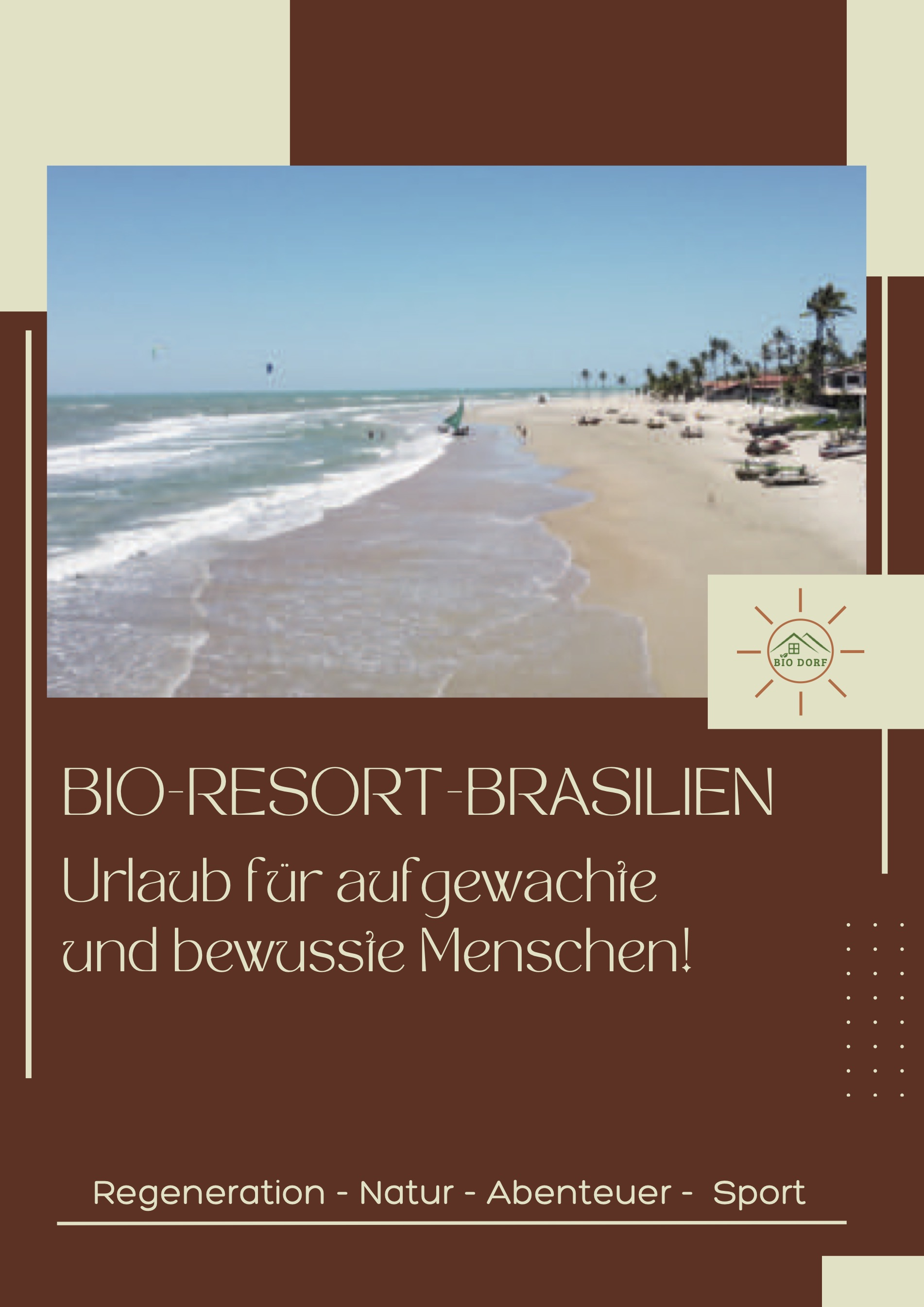 Broschüre Bio Resort 2025 mini Deckblatt